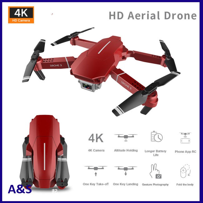 Bộ Flycam F98 Drone Hd Góc Rộng 4k Wifi 1080p 20 Phút Kèm Phụ Kiện