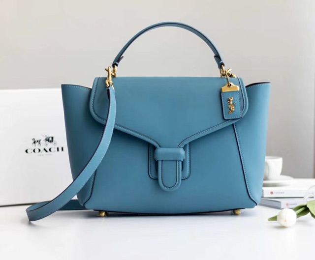 ⭕️ HÀNG SẴN - TÚI COACH DA COURIER CARRYALL 89172