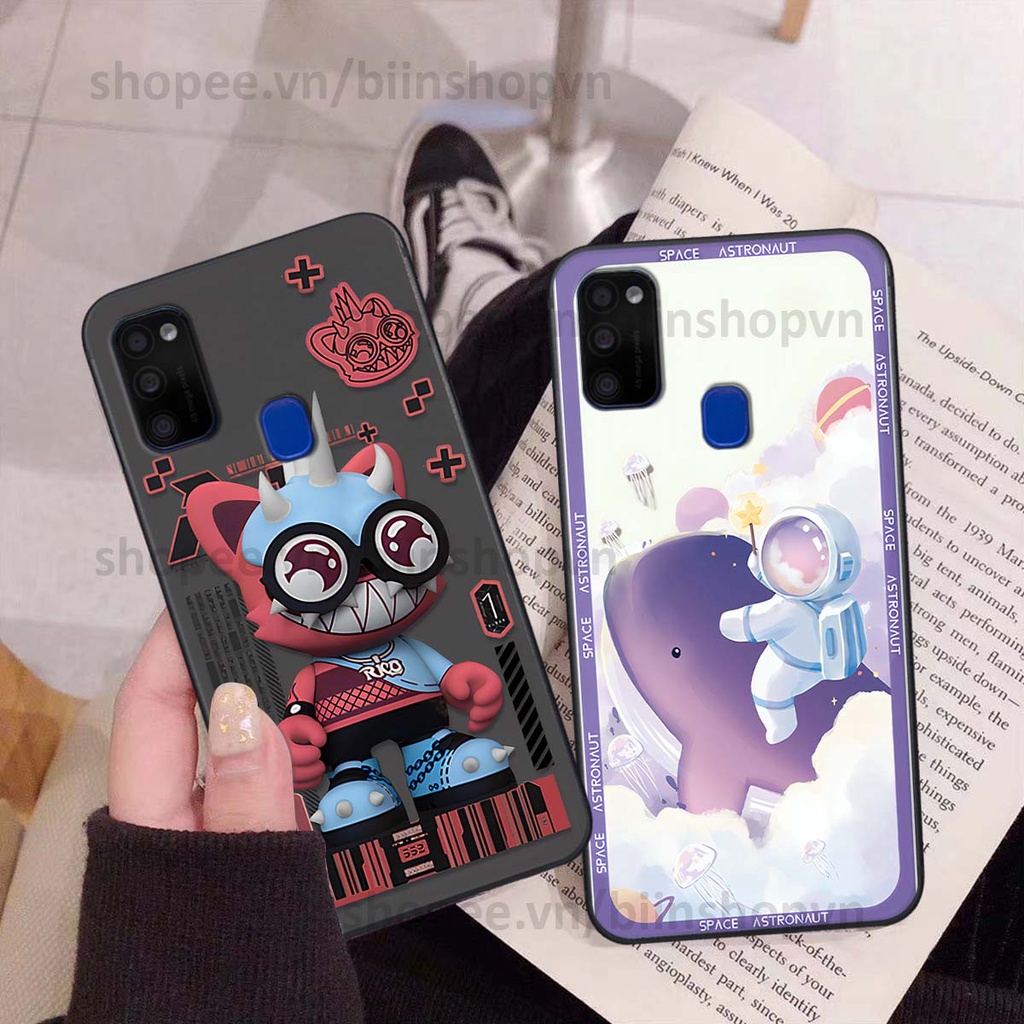 Ốp Samsung M21 / M30s phi hành gia vũ trụ space.x siêu đẹp, thời trang