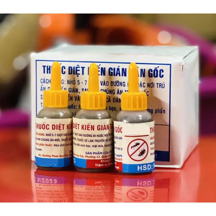 Thuốc Diệt Kiến Gián Tận Gốc Sinh Học Hiệu Quả 10ml