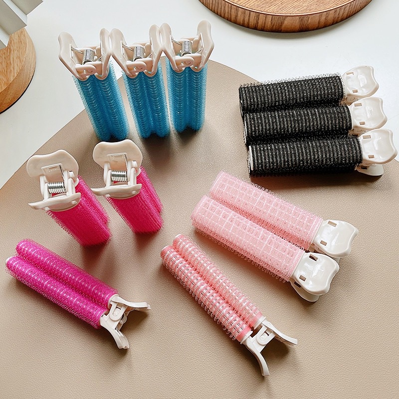 Kẹp phồng chân tóc mái - Lô uốn tự dính mái bay phong cách Hàn Quốc