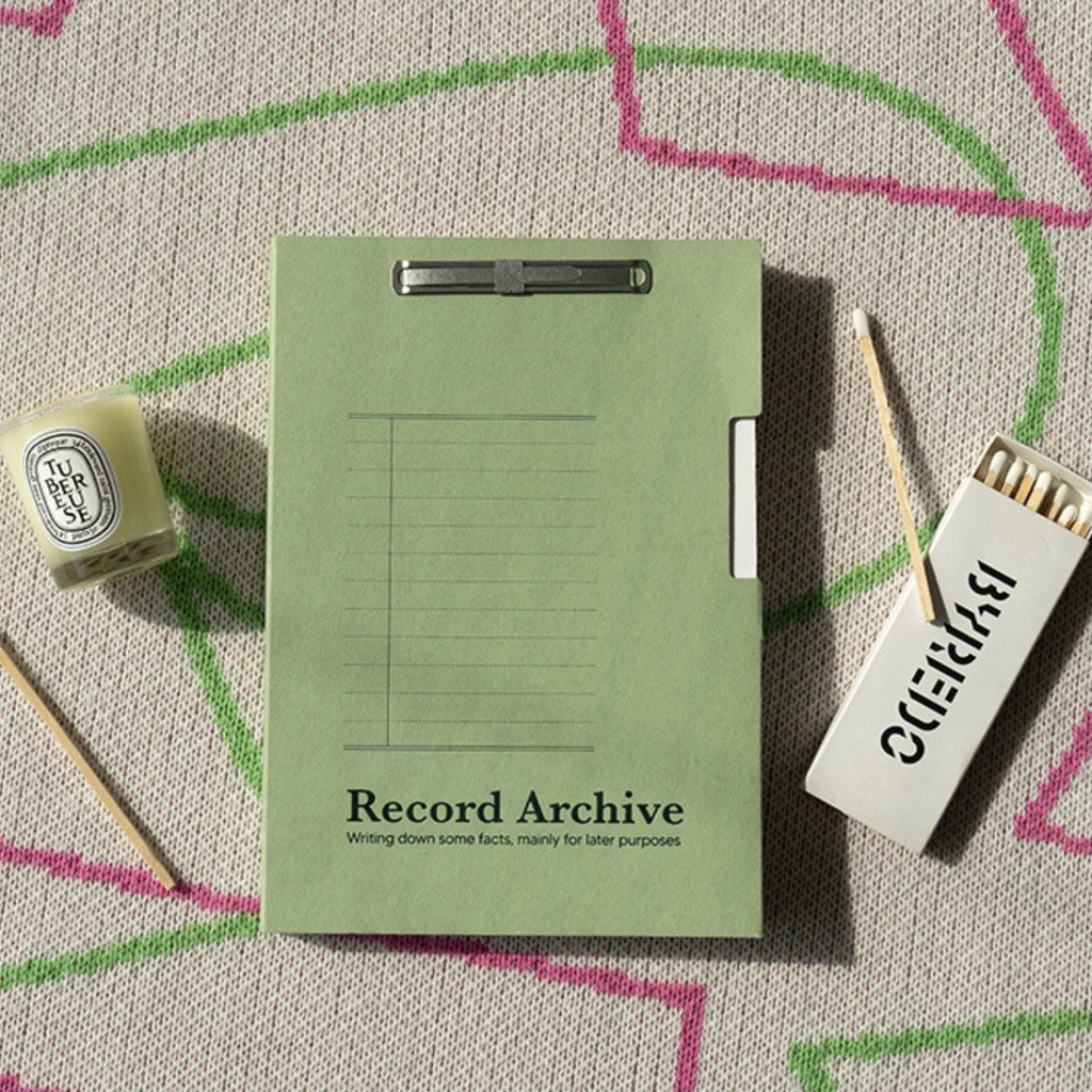 Lucalab Record Archive - Planner 2022 chính hãng Lucalab Hàn