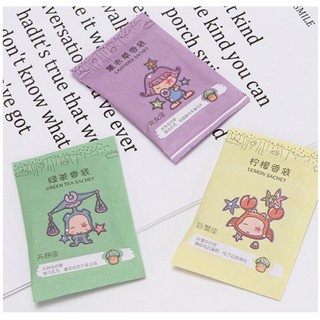 Túi thơm mini để tủ quần áo 12 cung hoàng đạo (giao ngẫu nhiên)