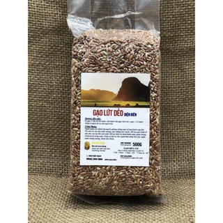 Gạo lứt dẻo điện biên đóng hút chân không 1kg/1 túi