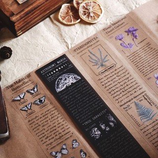 Sticker Dải Vintage Trang Trí Sổ Tay