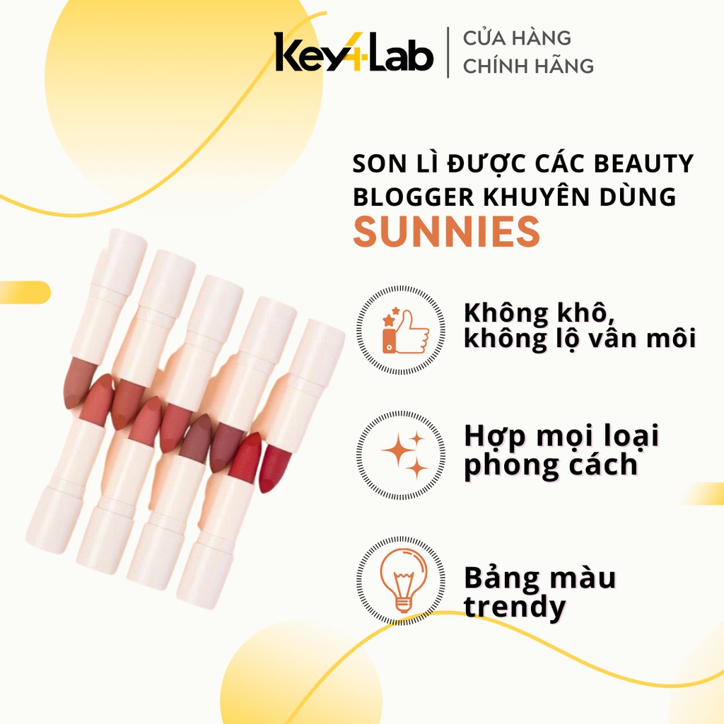 Son Sunnies Face với những tone màu siêu hot được các beauty blogger khuyên dùng Key4 | BigBuy360 - bigbuy360.vn
