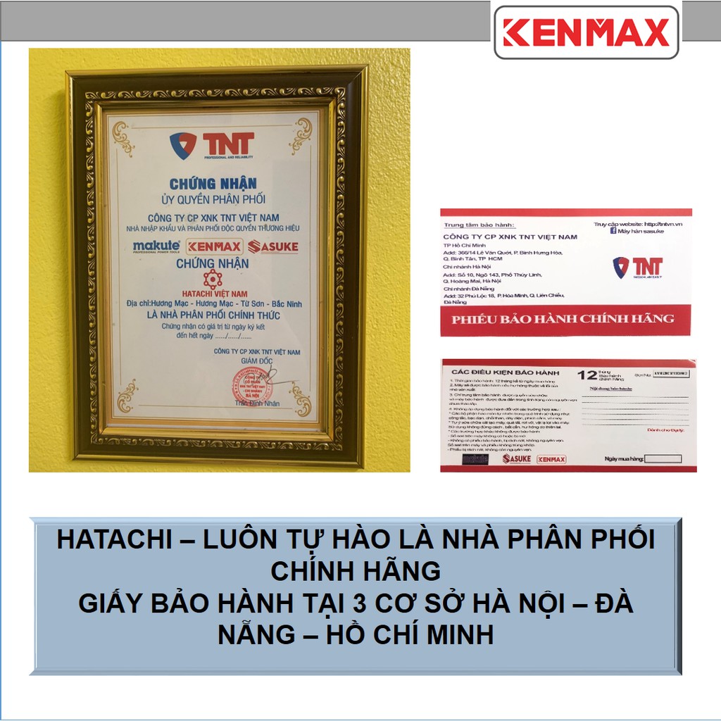 Máy hàn | Kenmax ARC 200N | Tặng full bộ phụ kiện + thương hiệu Nhật Bản