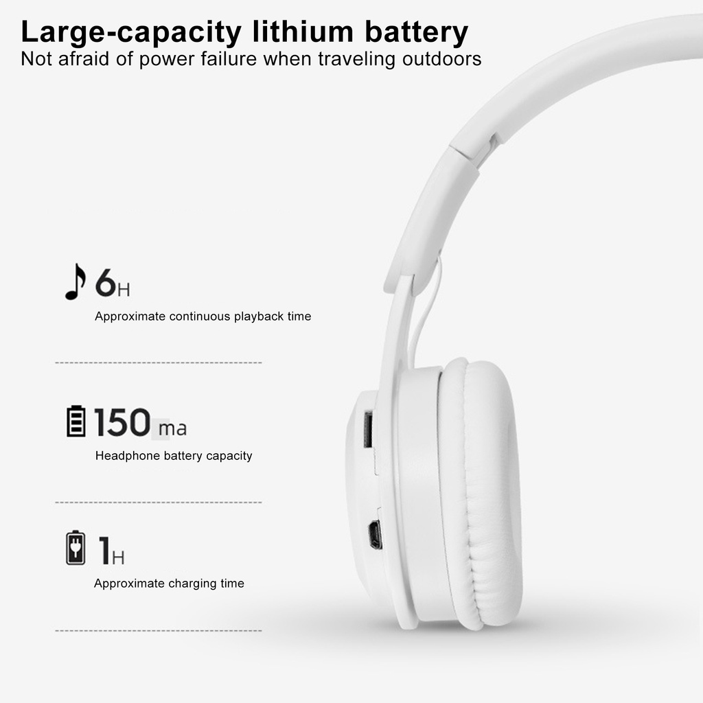 Tai Nghe Bluetooth 5.0 Chụp Tai có micro Headphone không dây thời trang màu sắc Y08 DL TECH
