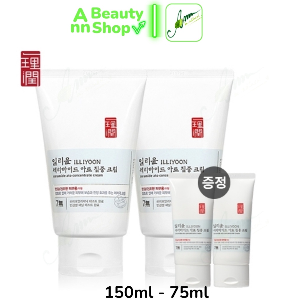 Kem dưỡng da mặt và toàn thân Illiyoon Ceramide Ato Concentrate Cream