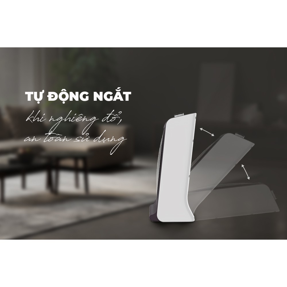 Sưởi điện hồng ngoại 2 bóng SUNHOUSE SHD7023 - Bảo hành chính hãng 12 tháng