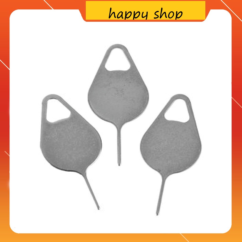 Que chọc sim dùng tiện lợi, que chọt sim điện thoại cho các dòng lP không rỉ, sét -  Happy Shop.