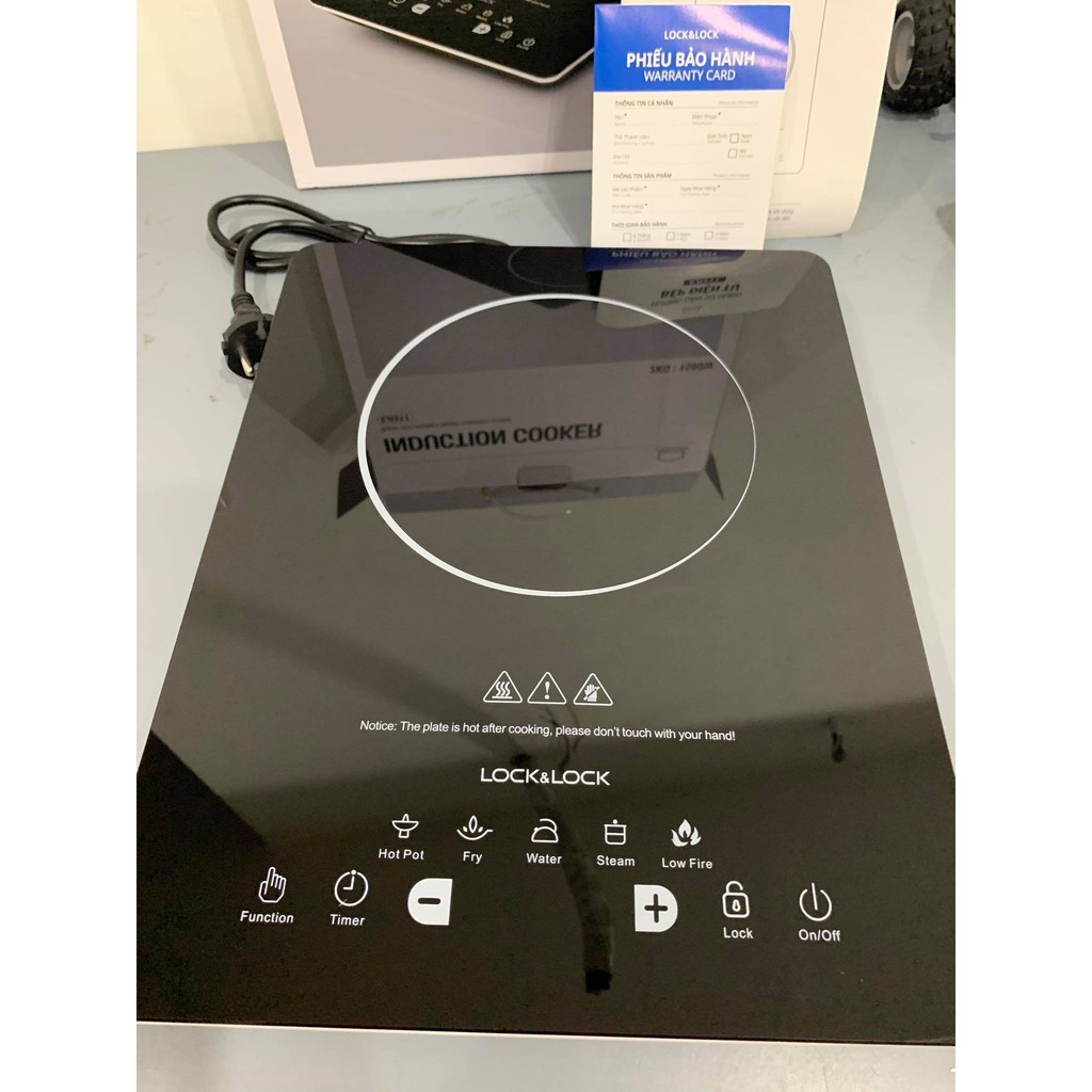 Bếp điện từ Lock&Lock Induction Cooker EJI311 công suất 1500w