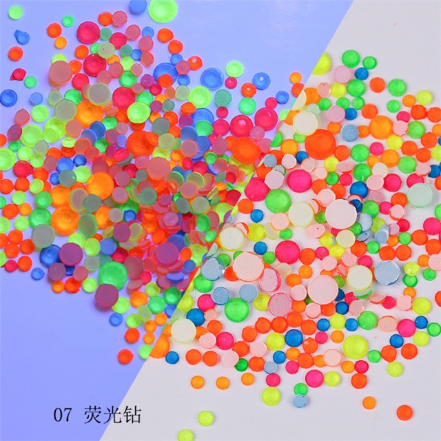 Đá dạ Quang trang trí móng tay chuyên làm nail