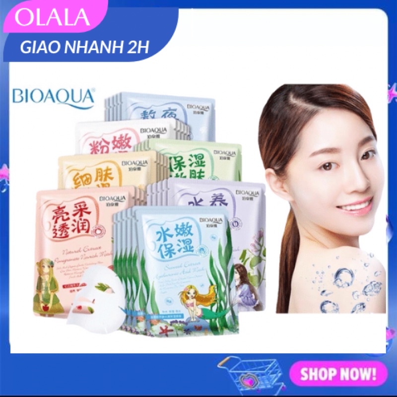 Mặt nạ Bioaqua 8 phiên bản mới nhất giải pháp hoàn hảo cho làn da