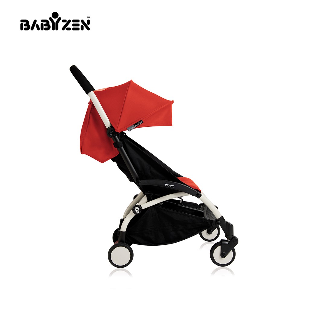 Bộ màn chụp và đệm xe đẩy BABYZEN YOYO 6+ Đỏ Cam