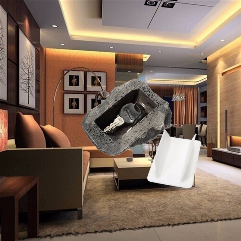 Hộp Dùng Để Giấu Chìa Khoá, Giấu Quỹ Đen Hình Hòn Đá Viên Đá Bí Mật