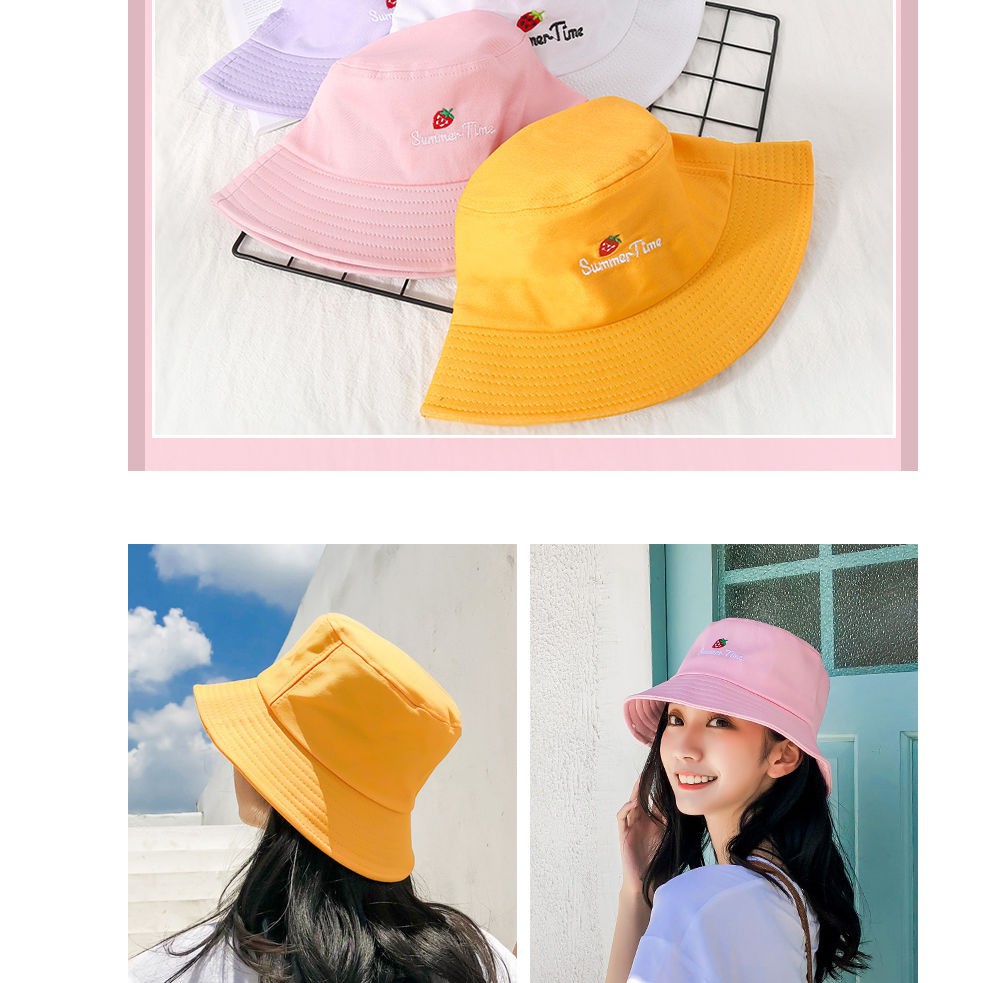 Mũ Xô Thêu Chữ Phong Cách Cá Tính Hợp Thời Trang