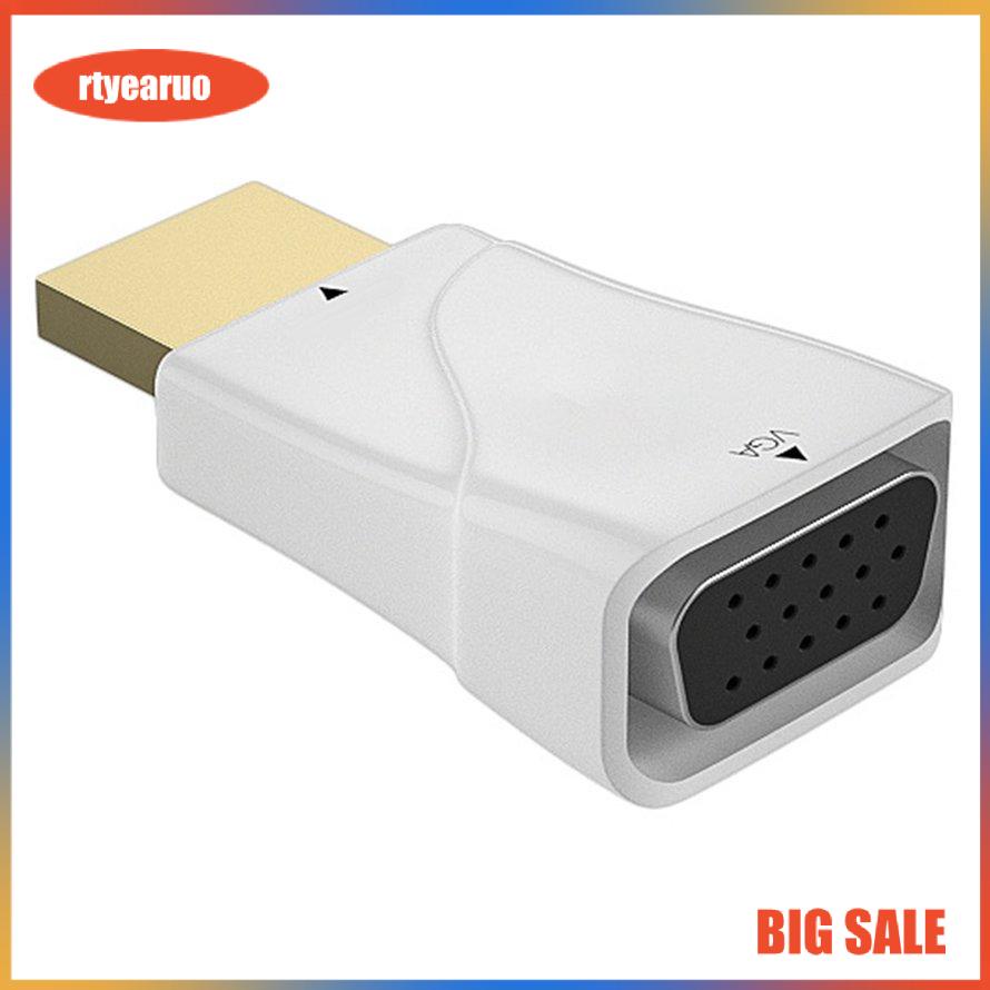 HDMI-compatible To VGA Adapter HDMI-compatible Adapter Cable VGA Adapter High Definition Stable Converter