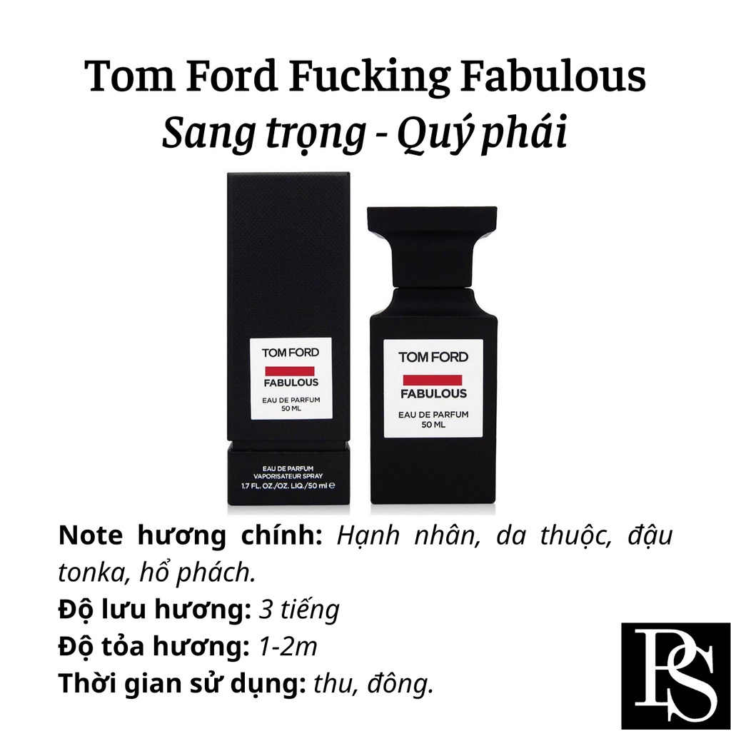 Nước hoa cao cấp - Tom Ford F.ucking Fabulous