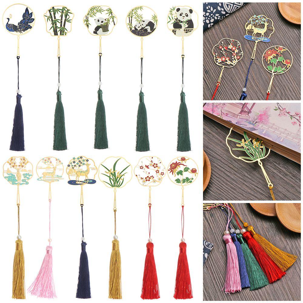 Dụng Cụ Đánh Dấu Sách Bằng Đồng Thau Tiện Dụng Cho Văn Phòng/ Trường Học