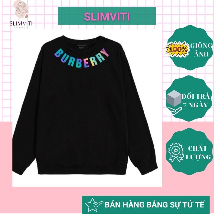 Áo sweater nữ 2hand nỉ form rộng SLIMVITI V90 | BigBuy360 - bigbuy360.vn