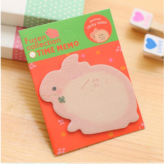 Giấy Dán Ghi Chú Họa Tiết Hoạt Hình Sáng Tạo Dễ Thương