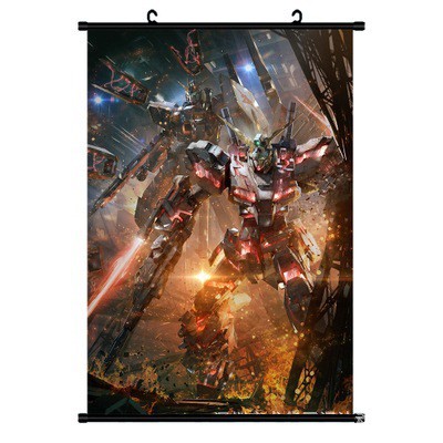 Poster vải anime Gundam 05 30x45 tranh vải