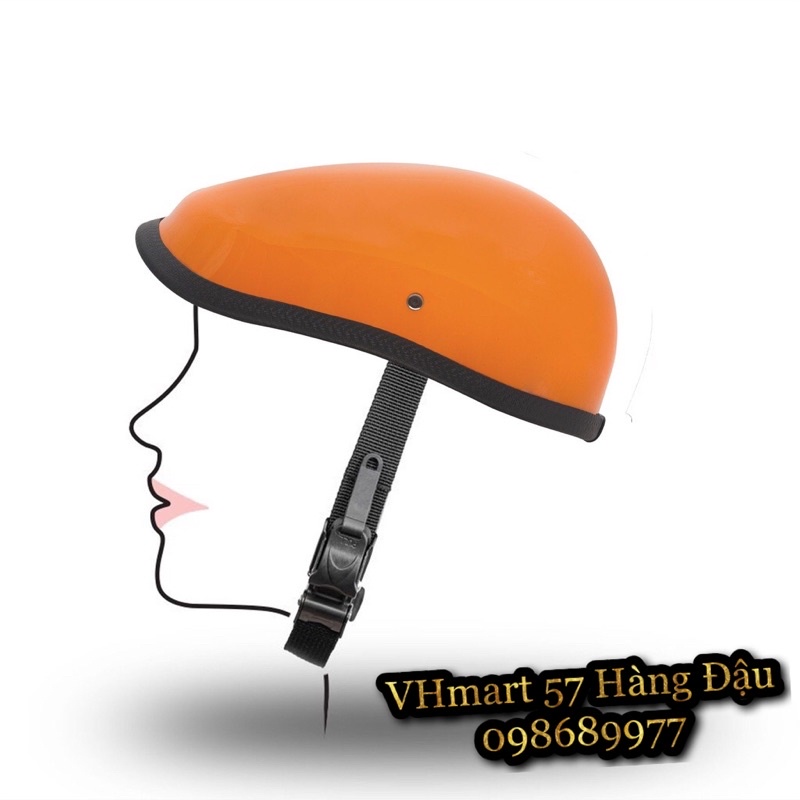 Mũ bảo hiểm thời trang beret nam nữ unisex đa dạng màu sắc version1