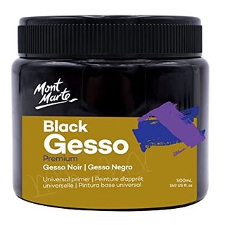 Gesso trắng , gesso đen Mont Marte