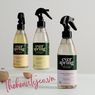 Xịt thơm phòng tinh dầu thiên nhiên Everspring Room Spray 236ml
