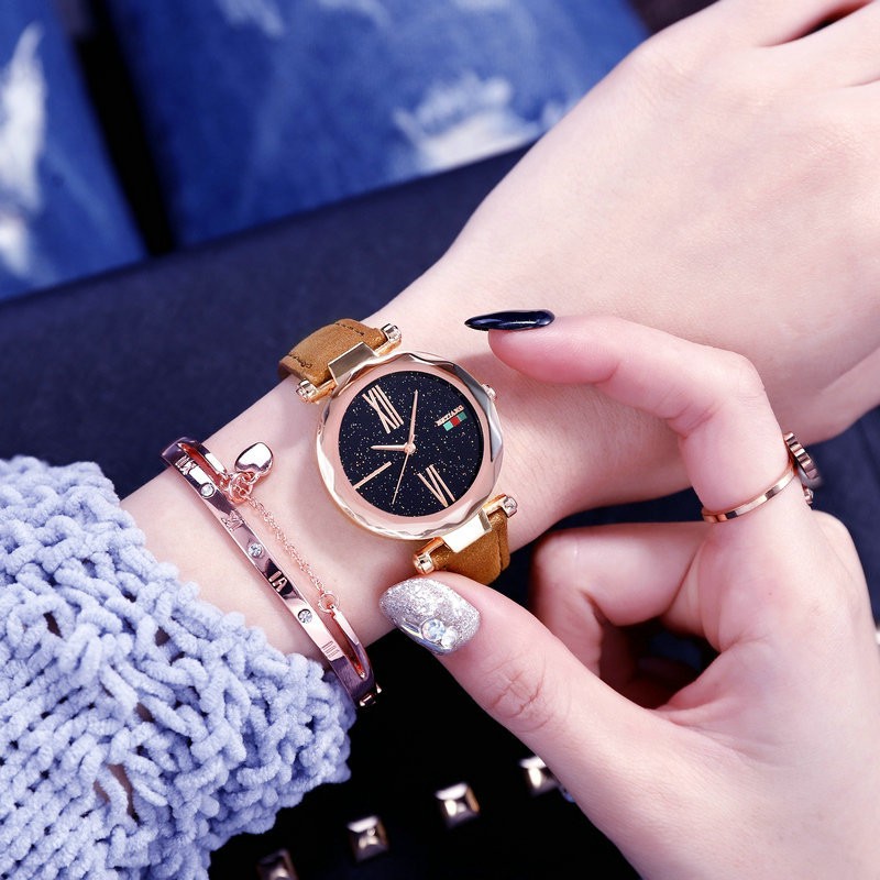 Đồng hồ nữ Mstianq M3S dây da đẹp, phong cách thời trang, cực hot | BigBuy360 - bigbuy360.vn