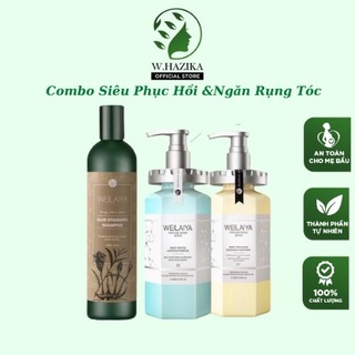 Combo dầu gội weilaiya phục hồi đa tầng nấm truffle và dầu gội gừng weilaiya hợp da đầu dầu khô gàu phục hồi tóc hư tổn
