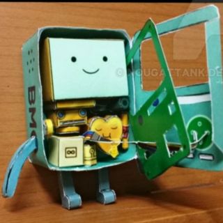 Mô hình giấy BMO chi tiết [Adventure time]