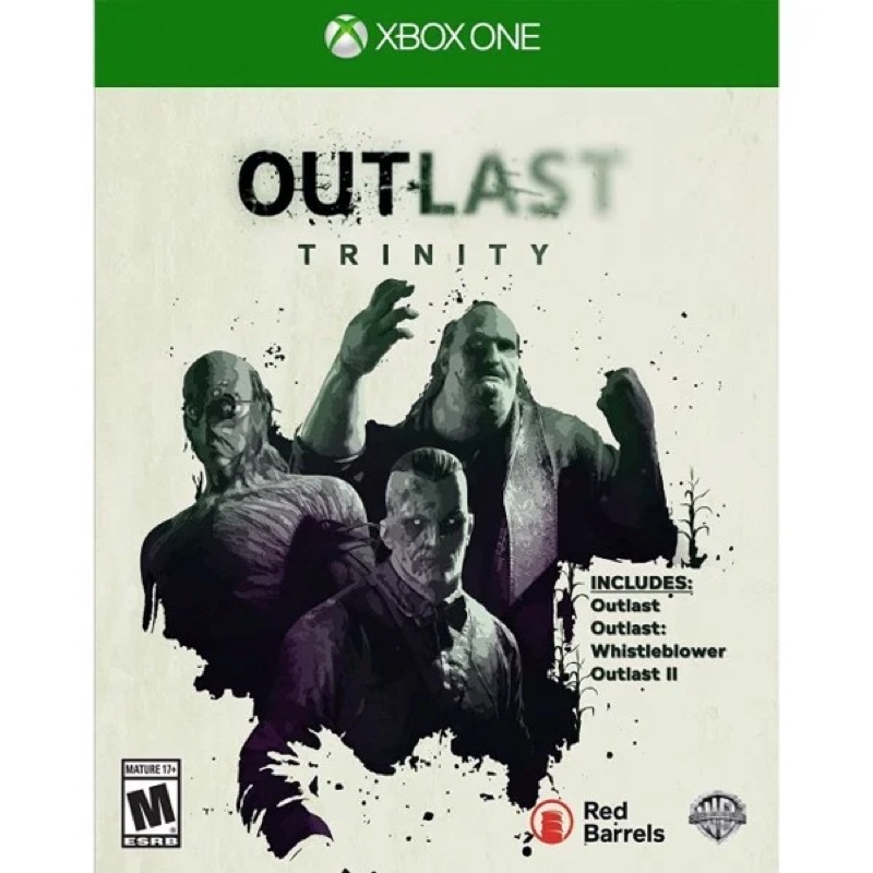 Đĩa game xbox one: Outlast Trinity