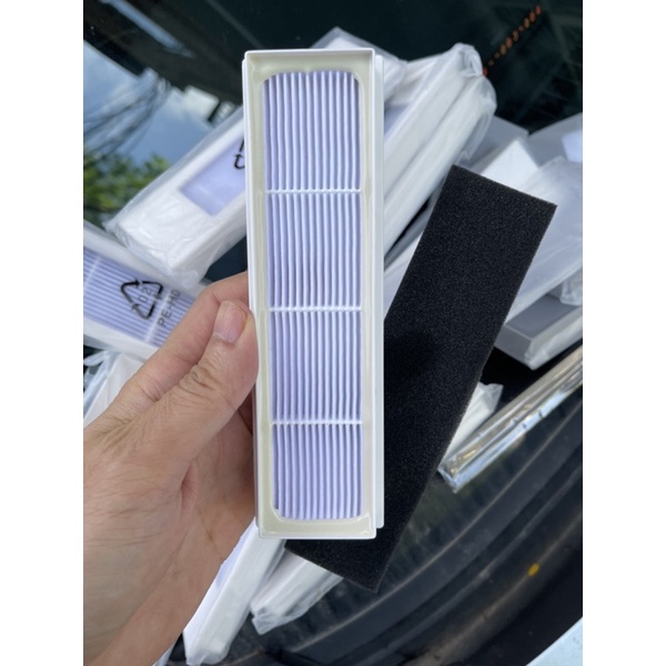 Tấm lọc hepa Ecovacs theo máy bản quốc tế T9, T9 AIVI, T8 AIVI, T5, 950