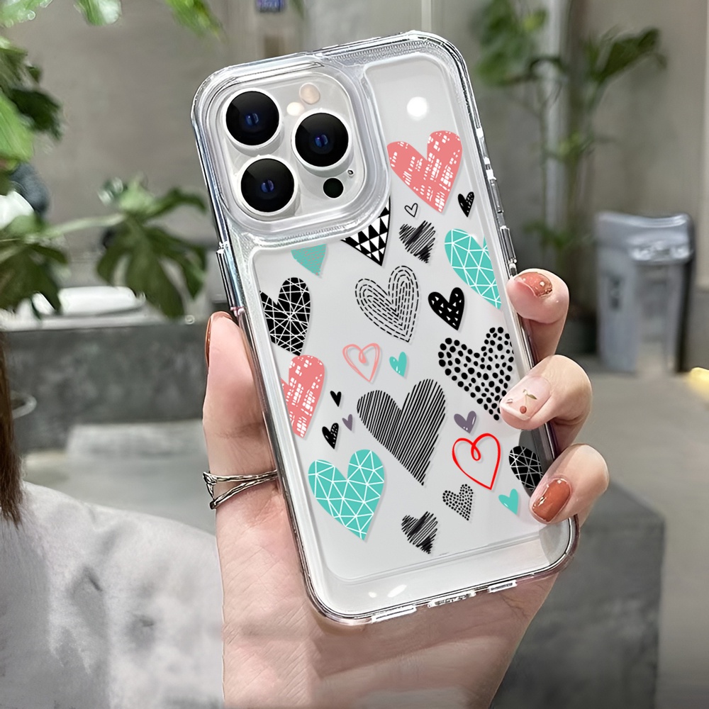 Ốp Điện Thoại Trong Suốt Họa Tiết Vũ Trụ Cho iphone 14 Plus 11 13promax 12 7Plus X XS Max 7 8 SE 2020