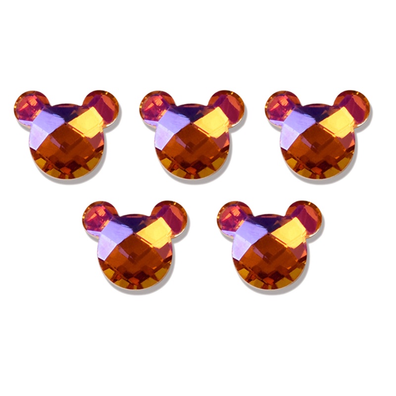 Hộp Pha Lê Mini Hình Chuột Elf Trang Trí Móng Tay Cho Nữ