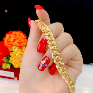 Lắc tay nữ cao cấp dát vàng 18k