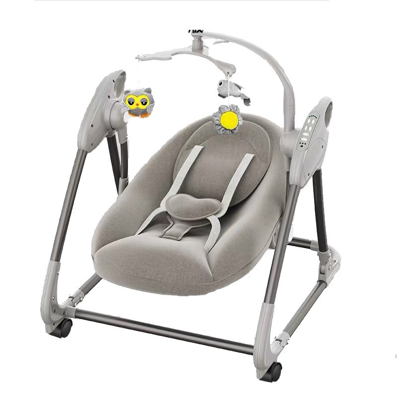 Nôi điện em bé tự động rung, điều chỉnh kích thước , võng điện cho bé, cũi trẻ em