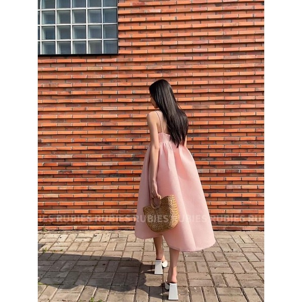 Đầm xoè babydoll 2 dây