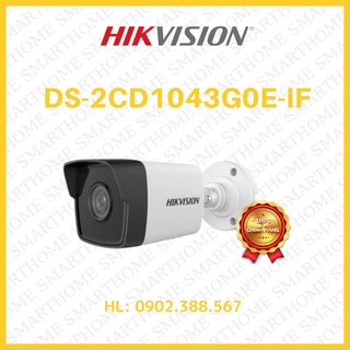 Camera IP hồng ngoại 4.0 Megapixel HIKVISION DS-2CD1043G0E-IF, DS-2CD1143G0E-IF, DS-2CD1343G0E-IF