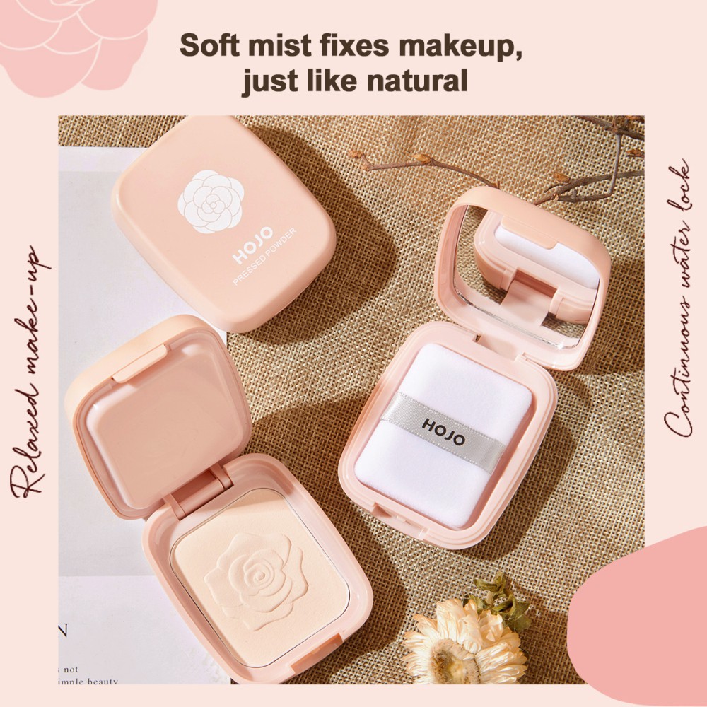 (Hàng Mới Về) Phấn Phủ Dạng Bột Làm Mờ Lỗ Chân Lông Kiềm Dầu Không Thấm Nước Hojo | BigBuy360 - bigbuy360.vn