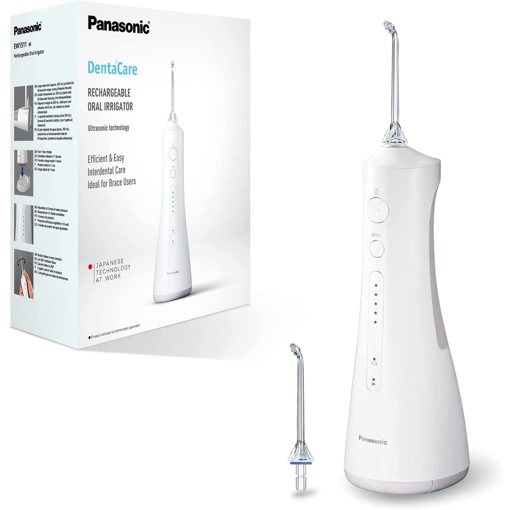 Máy Tăm Nước Panasonic EW1511 Công Nghệ Siêu Âm