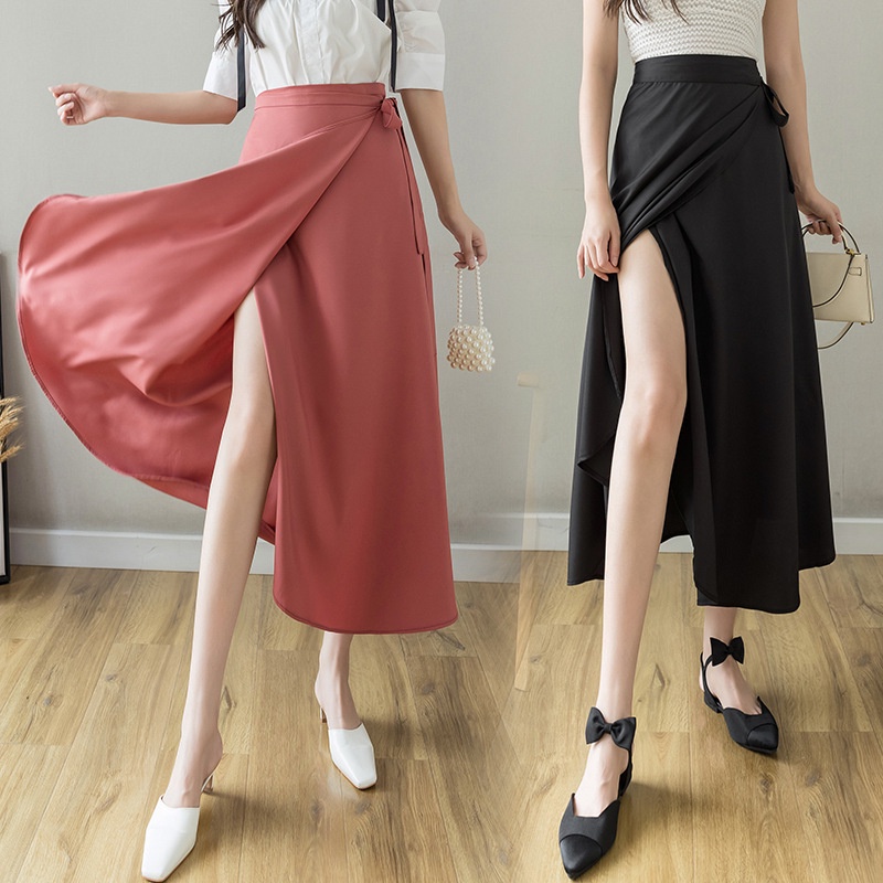 Chân váy dài chất liệu chiffon thời trang mùa hè cho nữ