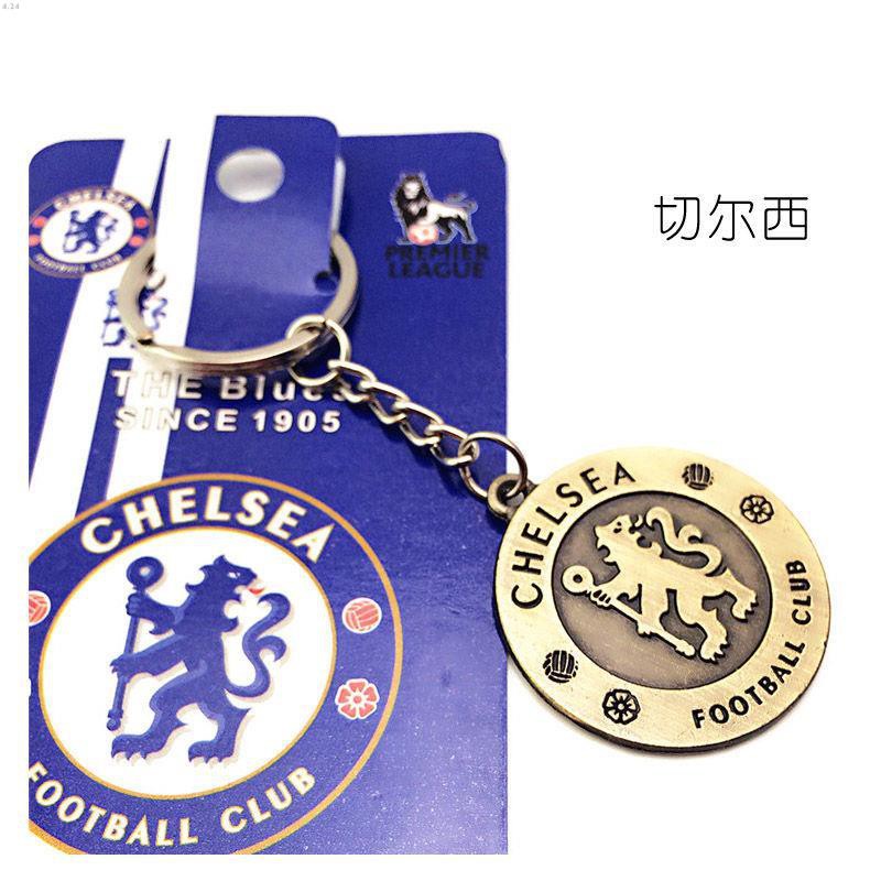 Móc khóa bằng kim loại hình logo đội bóng rổ Chelsea