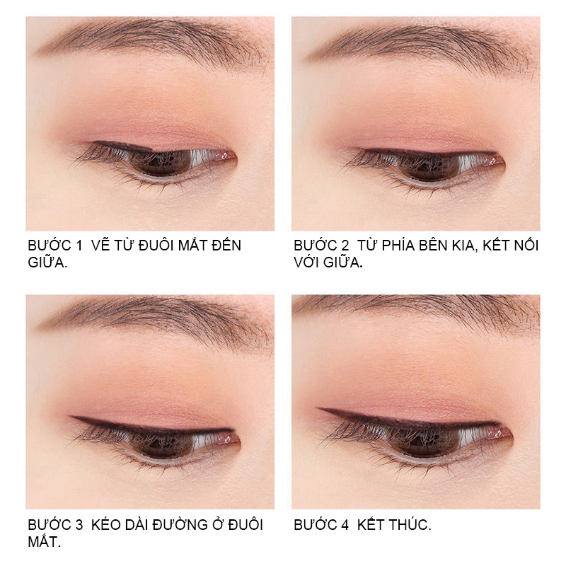 [Hàng mới về] Bút kẻ mắt dạng gel mềm lâu trôi chống thấm nước với sắc tố cao