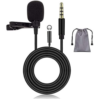 Micro minimicrophone có jack cắm 3.5mm thích hợp cho quay video YouTube