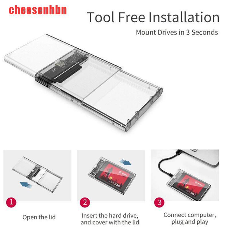 Hộp Đựng Ổ Cứng Hdd Usb 3.1 Type C Sang 2.5 Sata | BigBuy360 - bigbuy360.vn