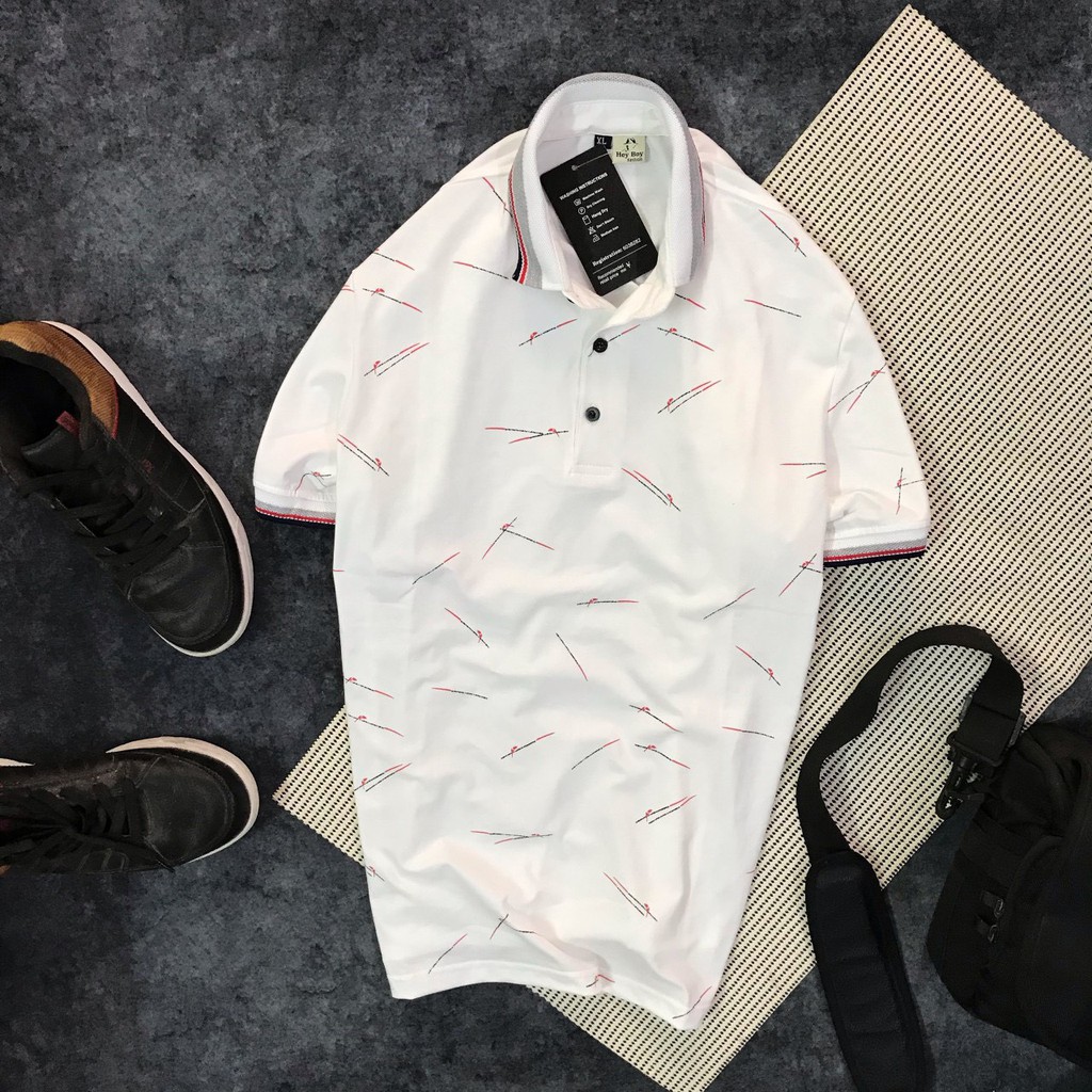 Áo thun nam Havis Hey Boy tay ngắn họa tiết vết xước cao cấp thun đẹp AXK084 | BigBuy360 - bigbuy360.vn