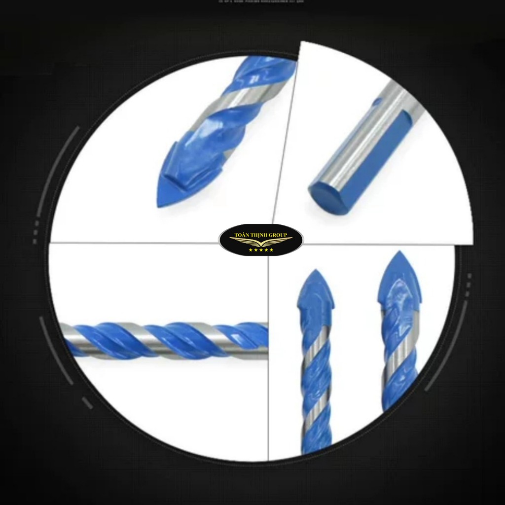 Mũi Khoan Đa Năng  2 Cạnh Hiệu KingBlue Đủ Size